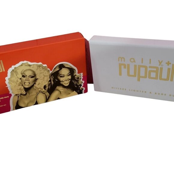 Mally + Rupaul Duo Face Cheek Blush Brand new So Lit + Legend - Picture 12 of 12